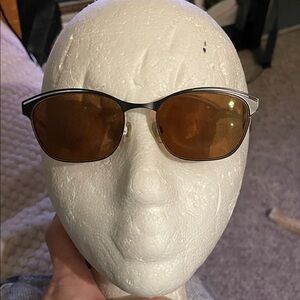 Kliik Denmark Stylish black white metal rimSunglasses